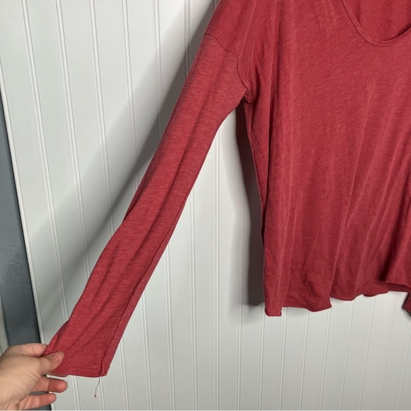 We The Free Top Small Sienna Flor De Mayo Tee Long Sleeve Oversized - Picture 6 of 10